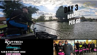 Day 3 Final Day Bag Up Tv Rodmasters Bonsai Peg 60 Lindholme Lakes [upl. by Senior]