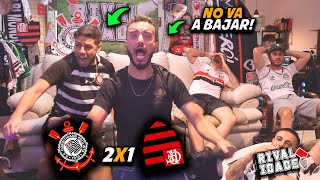 React Corinthians 2x1 Flamengo  Melhores momentos  Gols  Brasileirão [upl. by Pirozzo]