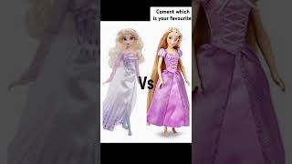 Elsa vs Rapunzel which one do you choose elsa frozen Rapunzel [upl. by Raddatz322]