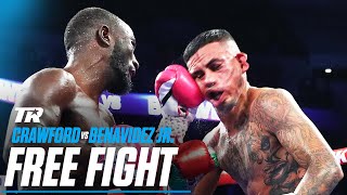 Crawford Wows Home Town Fans With Amazing KO  Terence Crawford vs Jose Benavidez Jr  FREE FIGHT [upl. by Eylk]