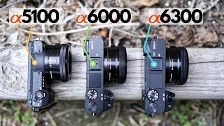 A5100 vs A6000 vs A6300 A Practical Comparison [upl. by Cloutman]