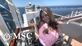 Bienvenue dans mon bateau de croisière MSC wtf  MN [upl. by Novihs400]