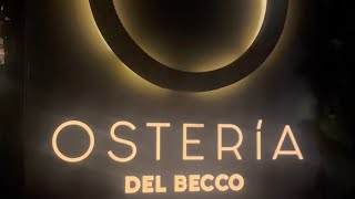 Osteria del Becco una deliciosa experiencia italiana 🇮🇹 [upl. by Nylaehs]