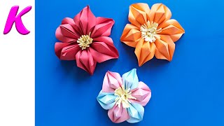 BEST DIY Paper Flower TUTORIAL  How To Make Flowers [upl. by Korff]