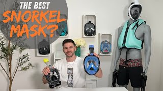 Best Full Face Snorkel Mask 2024 Review Test  Khroom Pro VS High Price Snorkel Mask [upl. by Leonsis240]