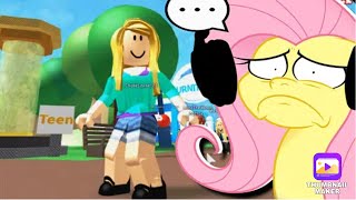 FLUTTERSHY PLAYS ROBLOX [upl. by Enimajneb]