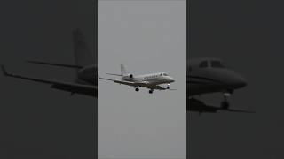 Gulfstream G150 landing at KSUS [upl. by Masson]