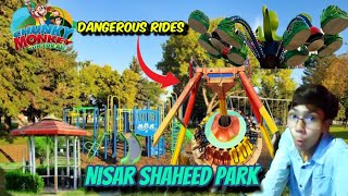 Nisar shaheed park and chunky monkey dangerous rides review [upl. by Eelrahc]