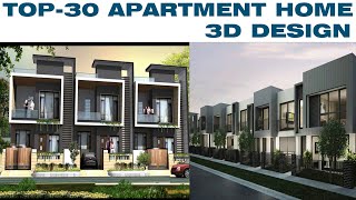 TOP 30 APARTMENT BUILDING home architectdesign interiordesign architect9 architectdesigne 3d [upl. by Drusie]