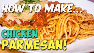 Chicken Parmesan EASY RECIPE  Dad Bod Cooks [upl. by Kori]