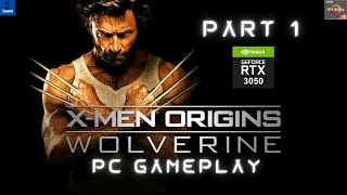 X Men Origins Wolverine Part 1  MAX SETTINGS [upl. by Enuj951]