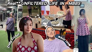 Real🫡  UNFILTERED  life In MBBS During FEST 🦋 Days in life of medical studentmbbs collegelife [upl. by Per5]