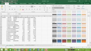 Crear tablas con Excel 2016 [upl. by Lamok]