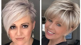 CORTES DE CABELLO CORTO MUJER 2024 pixie Haircut ideas [upl. by Francis]