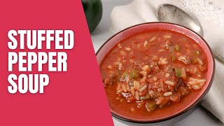 Stuffed Pepper Soup [upl. by Aihsaei]