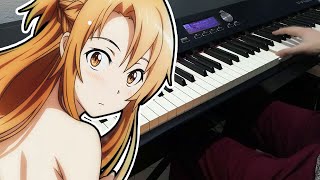 Sword Art Online Alicization ED  Iris Piano Cover [upl. by Nylecyoj]