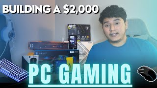 My 2000 dollar Gaming PC is Finished  Setup 2024 [upl. by Sackman]