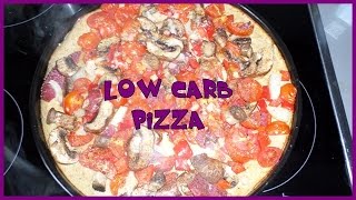 SELBSTGEMACHTE PIZZA I LOW CARB [upl. by Marje]