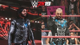 WWE 2K19  Ricochet Summerslam 2019 Nightwing Attire mod Showcase [upl. by Doralyn]