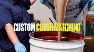 Gel Coat Color Matching  We match to any color  Your Fiberglass Supplier [upl. by Anelec]