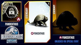 NEW CENOZOIC LEAKED PANOCHTHUS WITH STATS JURASSIC WORLD [upl. by Eleanora]