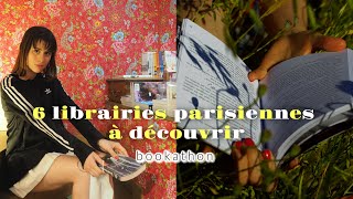 6 LIBRAIRIES INDÉPENDANTES À DÉCOUVRIR ￨Bookathon vlog [upl. by Anitahs]