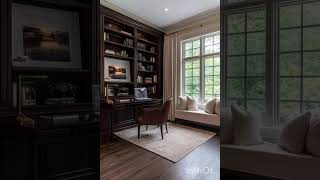 60Minimalist home office library home homedecor interiordesign foryou fypシ゚ fyp [upl. by Atteve6]