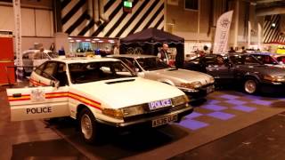 Rover SD1 police car at NEC [upl. by Jaylene857]