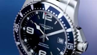 The Longines HydroConquest – a colourful performance in the diving world  Blue Model [upl. by Uwkuhceki]