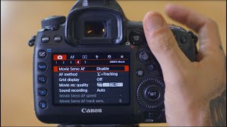 DSLR for Beginners  How to Set Your Camera Up to Shoot Video [upl. by Fraze]