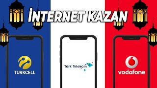 TÜM OPERATÖRLERDE GEÇERLİ BEDAVA İNTERNET KAZAN Bedava İnternet Kazandıran Uygulamalar 2024 [upl. by Isidore]