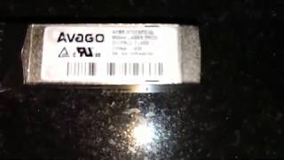 Avago GBICModul 8Gbit Short Wave FC SFP  AFBR57D7APZ [upl. by Trainer596]