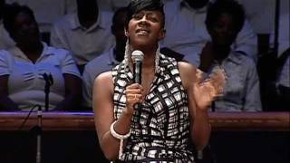 LeAndria Johnson ministers at Mt Zion [upl. by Namyw]