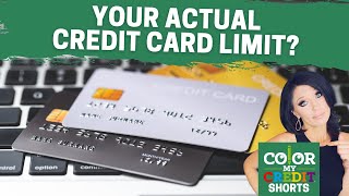 What is your TRUE CREDIT CARD LIMIT [upl. by Adaynek]