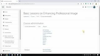 Moodle in Gnomiocom 08 Configuring Self Enrollment [upl. by Moises227]