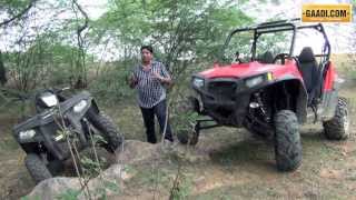 Polaris sportsman 500 Ranger RZR 800 S Review India [upl. by Signe583]