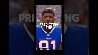 Predicting Thursday Night Football nfl thursdaynightfootball edit clips shorts ￼ ￼ [upl. by Belle46]