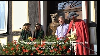 Eröffnung des Wolfhager Vieh u Krammarkt am 1772014 von tubehorst1 [upl. by Feil]