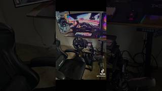 My Racing Sim Setup LG 34 Oled Ultra wide curved forzahorizon5go simracing racingsimulator [upl. by Dlorad]