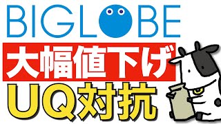 【大幅値下げ】格安SIMのBIGLOBEモバイルが新プラン発表【UQモバイルとどっちがお得？】 [upl. by Jakob574]