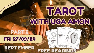 Tarot With Uga Amon🪶  Part2 Chakras Blocked [upl. by Esilahc]