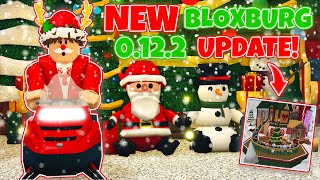 NEW MASSIVE BLOXBURG 0122 CHRISTMAS UPDATE 2023 ExpectationsRoblox [upl. by Rogozen354]