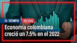 Dane revela el crecimiento de la economía en el 2022  El Tiempo [upl. by Rennat]