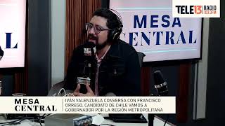 La elección a gobernador de la RM  Mesa Central con Iván Valenzuela [upl. by Levin]