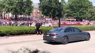 Nick Saban arrives for Nick Saban Field at Bryant Denny Stadium Speech [upl. by Healion280]