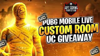 SSP CUSTOM ROOM FREE UC CASH GIVEAWAY  SSP ESPORTS [upl. by Hcra]