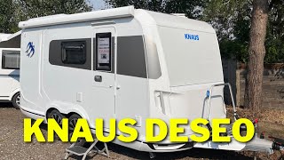 Knaus Deseo  Rear Opening Caravan [upl. by Nivram]