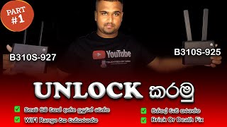 Huawei B310S925 Unlock  B310S927  925 Unlock  SLT Dialog Router Unlocking 2023 deshonlineLK ✅ [upl. by Shanly]