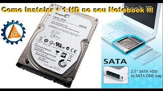 💥 Como instalar mais um HD SEAGATE em seu Notebook com NStor ODD Adapter  wwwprofessorramoscom [upl. by Evreh464]