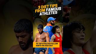 Diet Plan of Famous Athletes  Start Following this now and Improve  trainedbysunil workoutdiet [upl. by Arther]